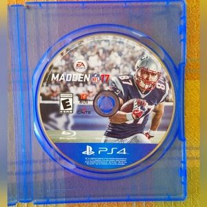 PS4 MADDEN NFL 17 GAME